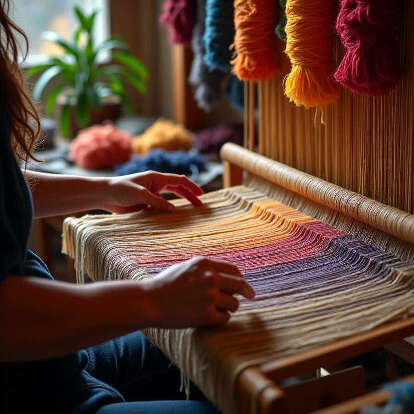 Laboratorio tessitura tradizionale Artesanía